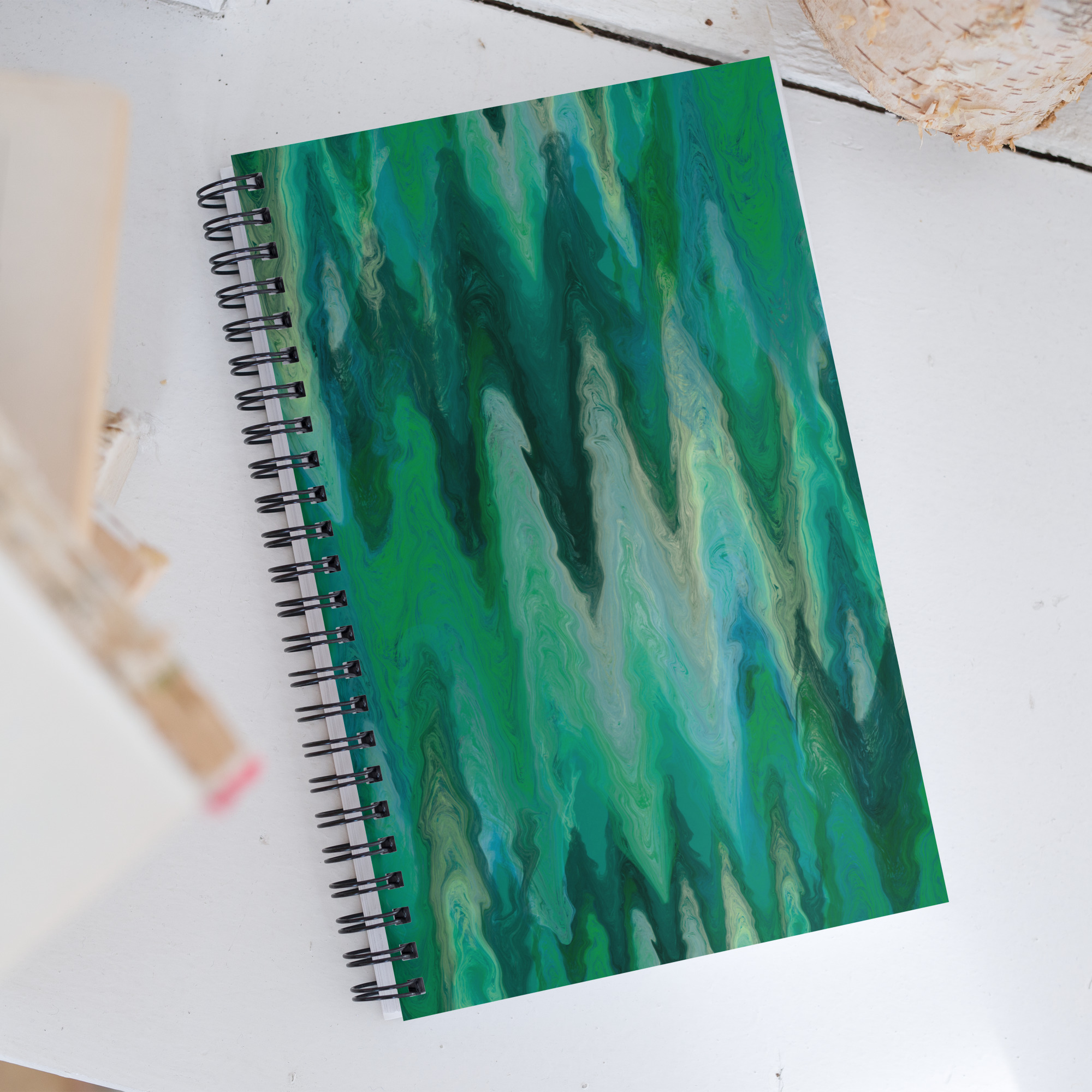 art-inspired notebook for mindfulness