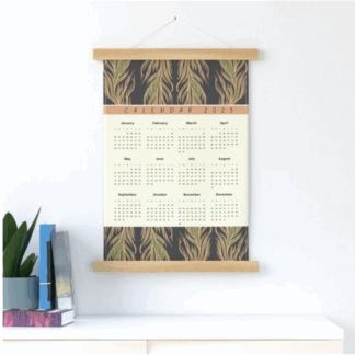 hand-drawn printable 2025 calendar